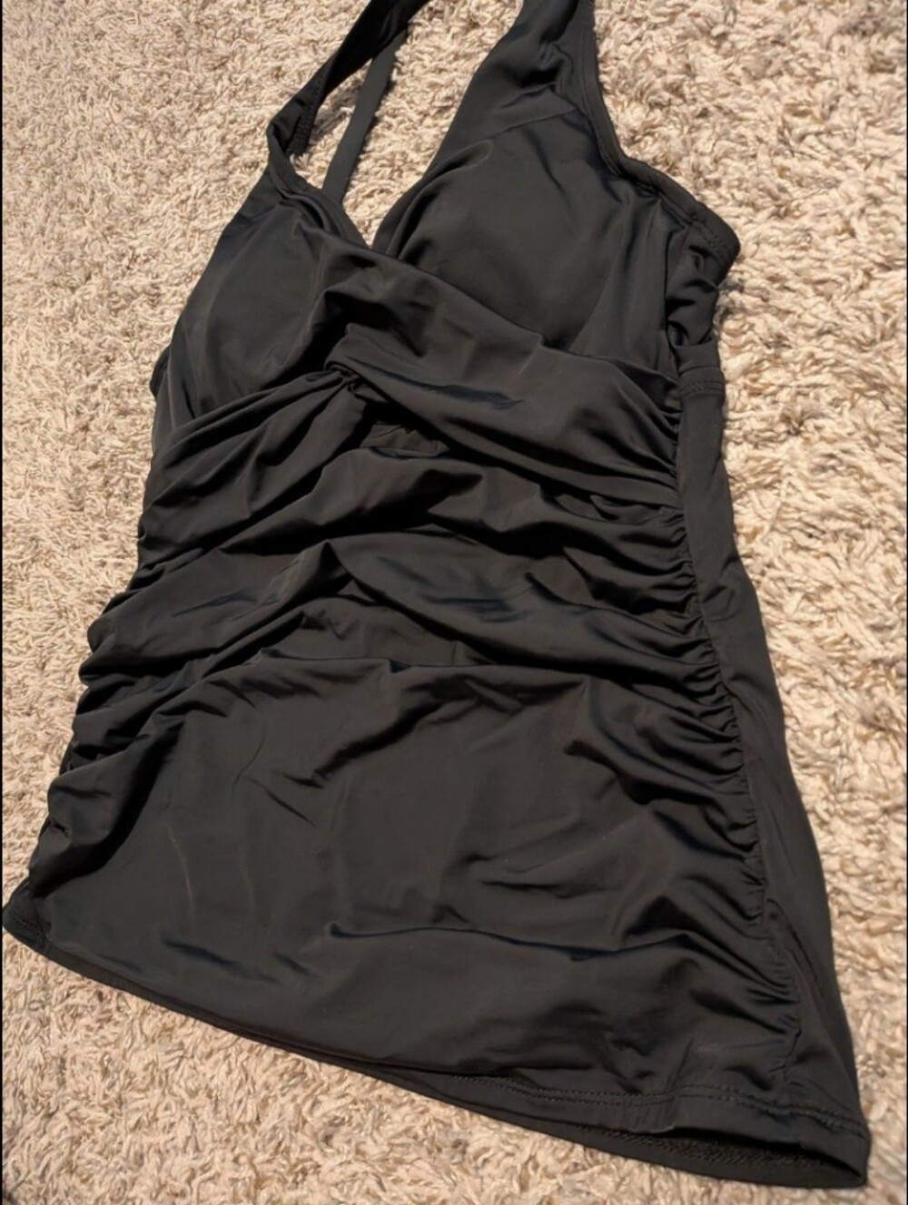 Jantzen Nwot Women’s Black Halter Tankini Swim Top Jantzen Nwot ,
